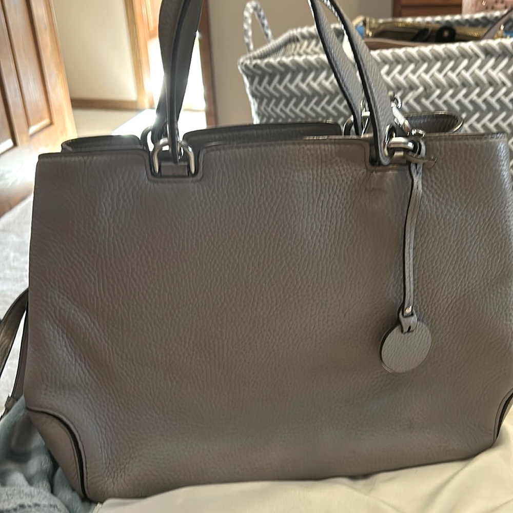 Soft Gray Michael Kors Purse